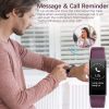 ID130PLUS HR bracelet-purple + black; fitness tracker; with blood pressure heart rate sleep health m